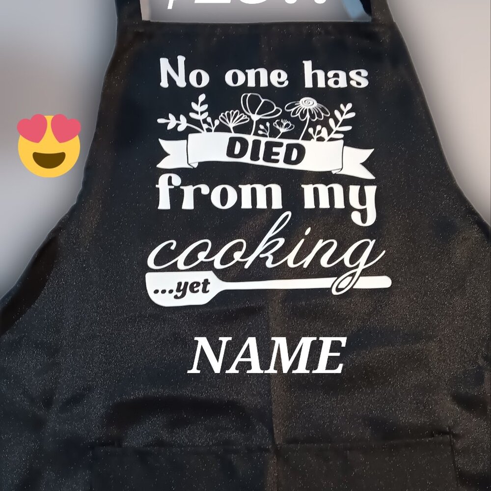 Custom Made Apron Add a name